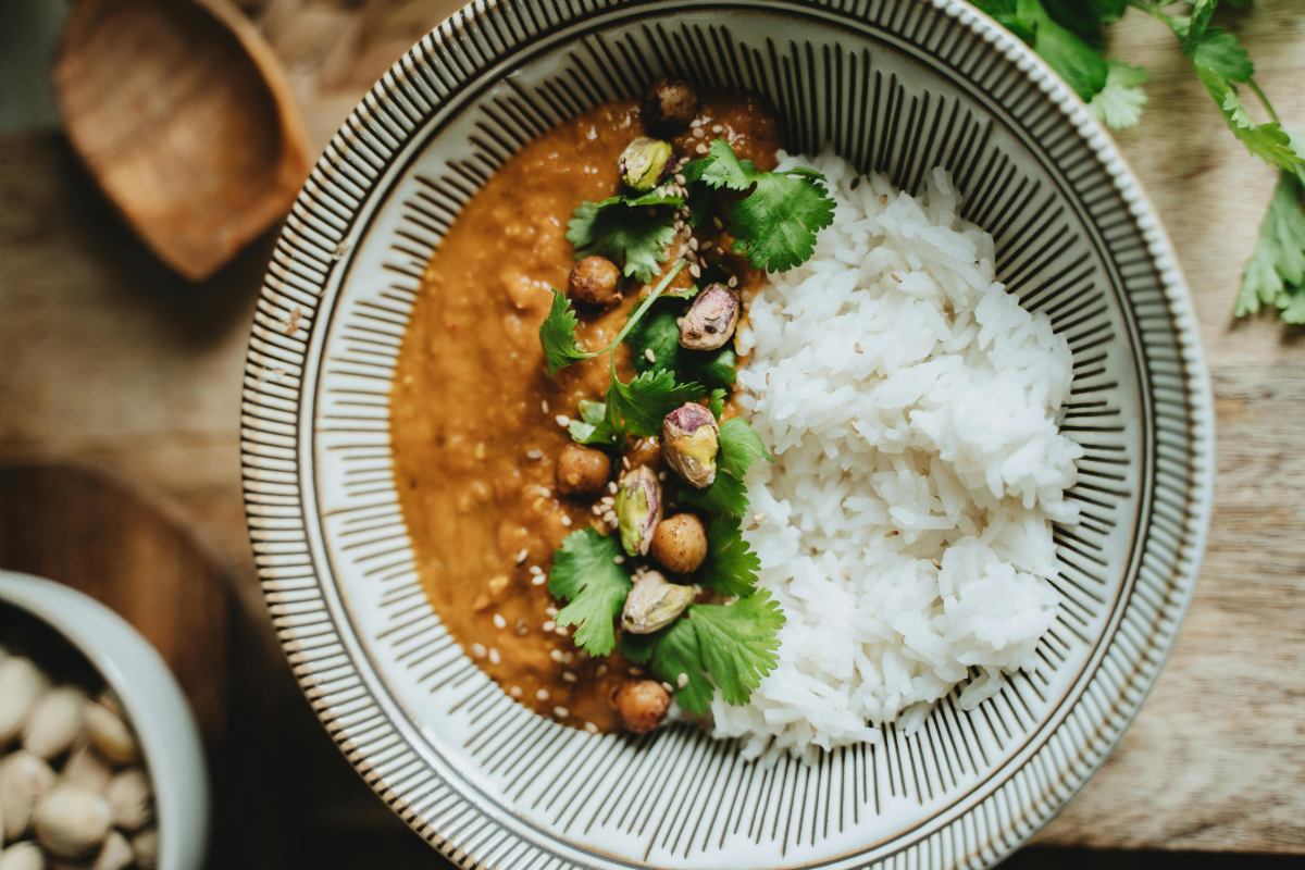 Curry sa slanutkom